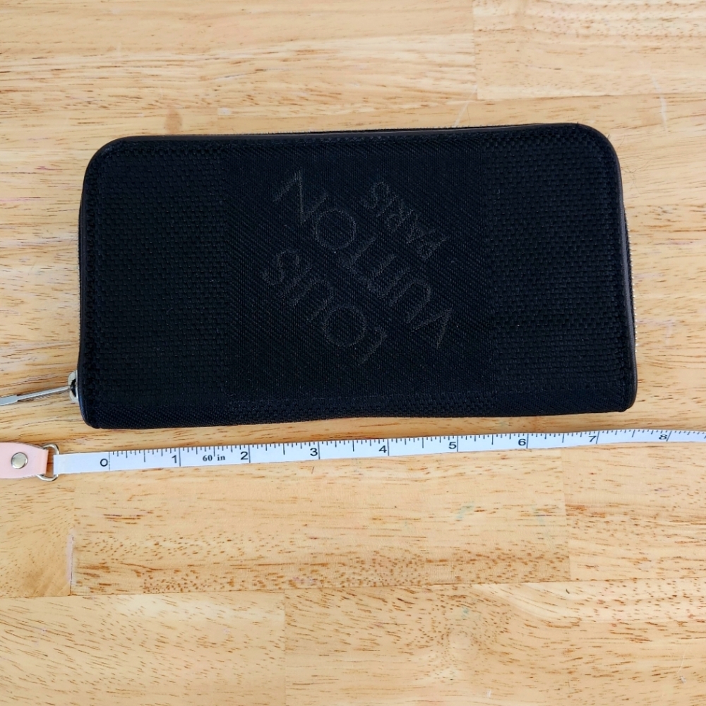 Louis Vuitton Portefeuille Long Zippe Zippy Wallet Damier Jean M93546 Black